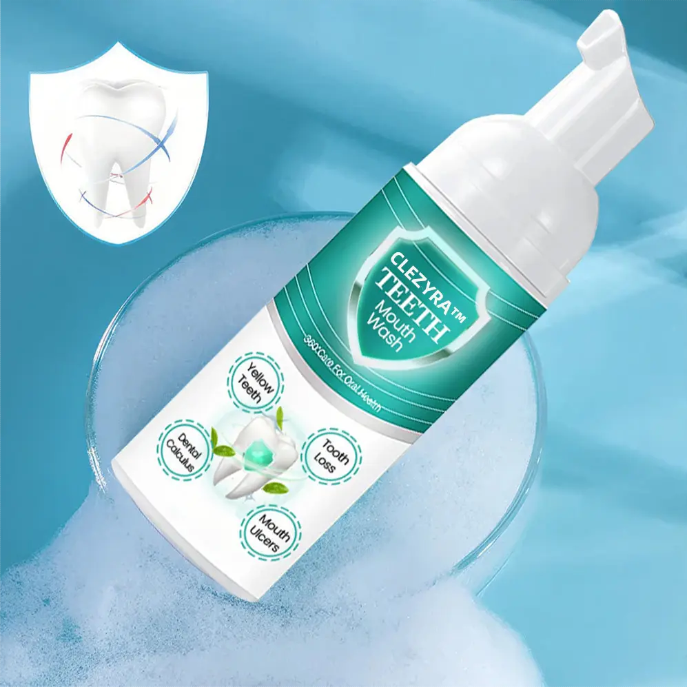 CLEZYRA™ Foaming Mouthwash 2026 | Fresh Breath Care