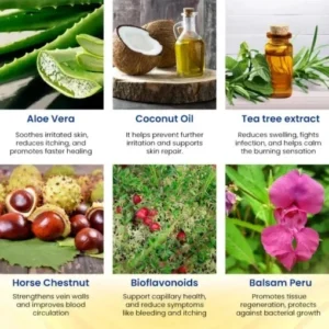 Cvreoz Herbal Hemorrhoid Treatment Anal Spray