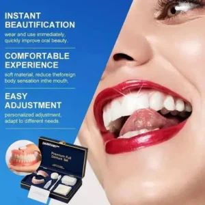 DarkFairy™ Custom-Fit Dentures — Designed for Comfort and a Natural-Looking Smile