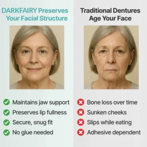 DarkFairy™ Custom-Fit Dentures — Designed for Comfort and a Natural-Looking Smile