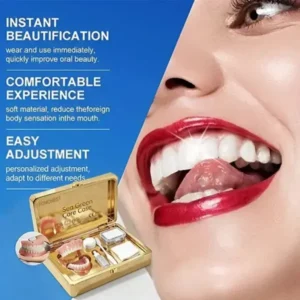Ends Today: 75% OFF! ⏰FOMONEST™ Full Denture with Strong Suctiond Custom-Fit Full Functional Dentures🦷
