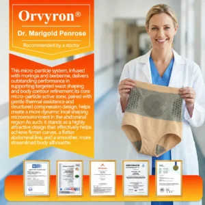 Orvyron® 2026 NEW RELEASE Moringa & Berberine 4‑In‑1 Micro‑Particle Sculpting & Fat‑Burn Shorts