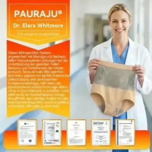 PAURAJU® 2026: Intelligente Moringa & Berberin Shaping-Shorts für effektive Fettverbrennung