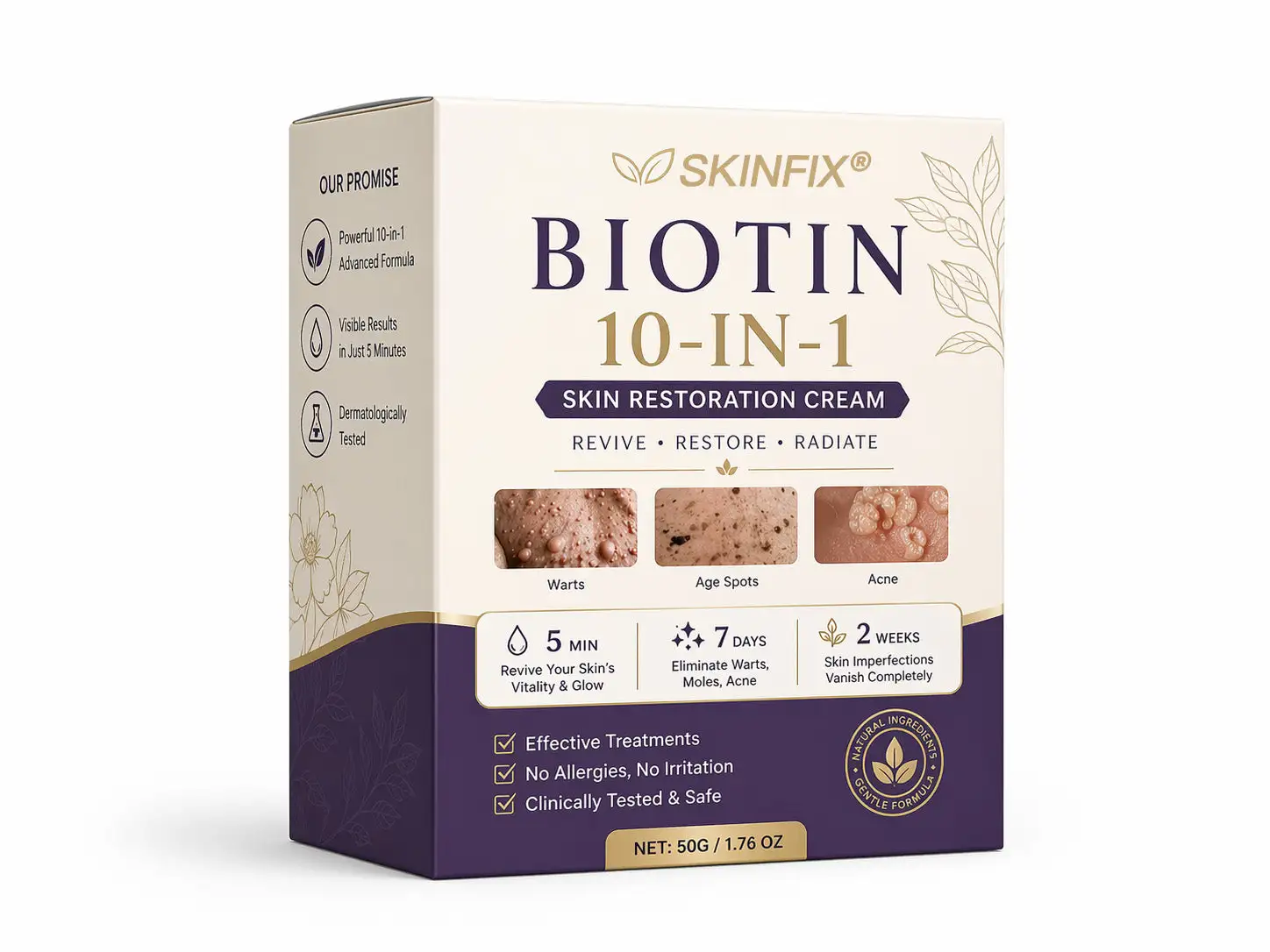 PURESLIMLAB® Biotin Cream 2026 | Skin Repair Formula