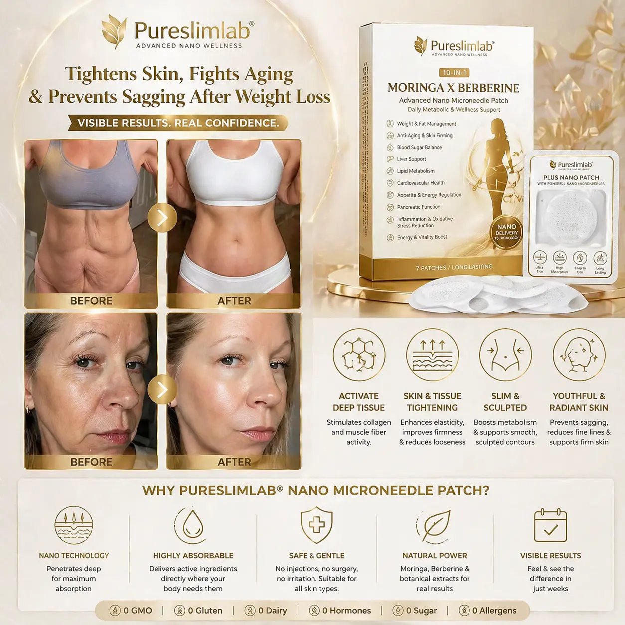 Pureslimlab® Nano Patch 2026 | Metabolism Support
