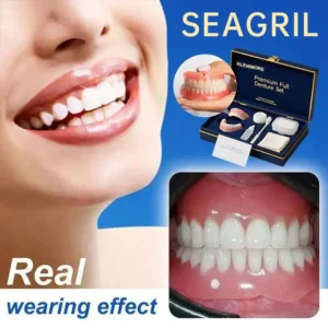 🔥Today's Special: 70% Off!(Affordable Beauty🧏♀️🧏♂️)--KLENIMORE™ --Advanced Customized Full Denture Set🦷