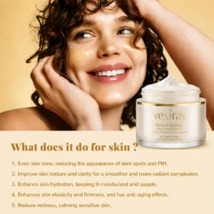 Vexiray Retinol Restore Max Hydration Anti-Aging Daily Face Moisturizer with Hyaluronic Acid, Fragrance-Free, Oil Free Skin Care