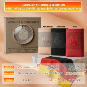 𝐏𝐀𝐔𝐑𝐀𝐉𝐔® 𝐌𝐨𝐫𝐢𝐧𝐠𝐚 & 𝐁𝐞𝐫𝐛𝐞𝐫𝐢𝐧 𝟒-𝐈𝐧-𝟏 𝐌𝐢𝐤𝐫𝐨𝐭𝐞𝐢𝐥𝐜𝐡𝐞𝐧 𝐅𝐨𝐫𝐦𝐠𝐞𝐛𝐮𝐧𝐠 & 𝐅𝐞𝐭𝐭𝐯𝐞𝐫𝐛𝐫𝐞𝐧𝐧𝐮𝐧𝐠 𝐒𝐡𝐨𝐫𝐭𝐬