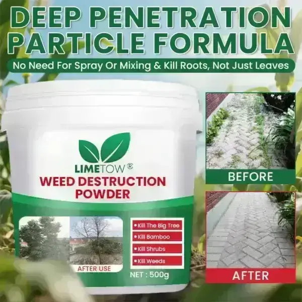 Kill Bamboo, Stumps & Invasive Weeds for Good – LIMETOW® Root Killer Powder
