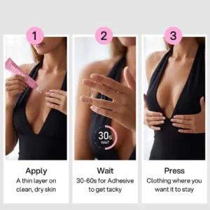 SEAGRIL® Professional Body Adhesive Sweat & Water Resistant Stain-Free Easy to Remove