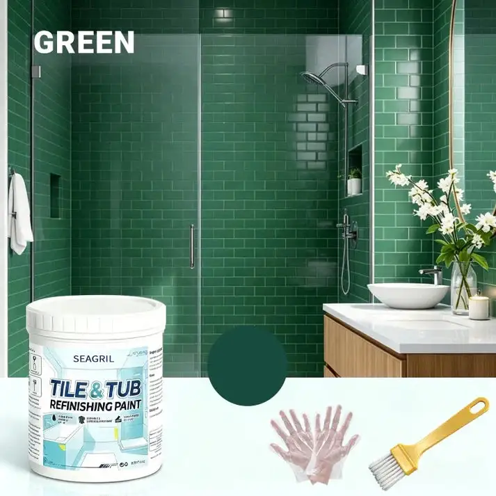 SEAGRIL™ Premium Tile & Tub Refinishing Paint Kit