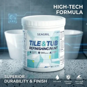 SEAGRIL™ Premium Tile & Tub Refinishing Paint Kit