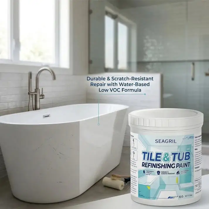 SEAGRIL™ Premium Tile & Tub Refinishing Paint Kit