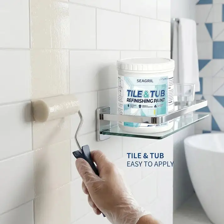 SEAGRIL™ Premium Tile & Tub Refinishing Paint Kit