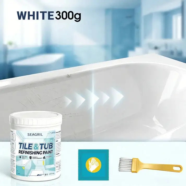 SEAGRIL™ Premium Tile & Tub Refinishing Paint Kit