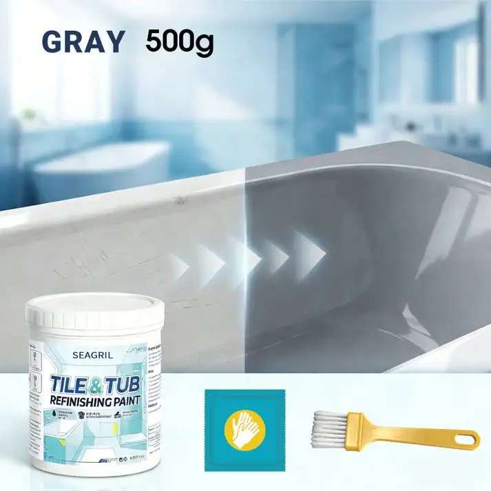 SEAGRIL™ Premium Tile & Tub Refinishing Paint Kit