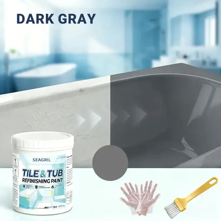 SEAGRIL™ Premium Tile & Tub Refinishing Paint Kit
