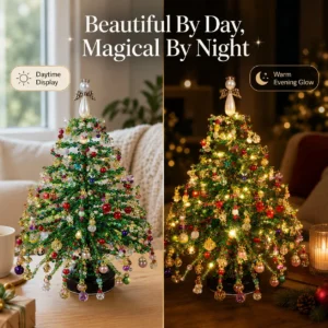 🎄✨ DIY Beaded Christmas Tree Kit – 🎅Create Your Own Sparkling Holiday Decoration