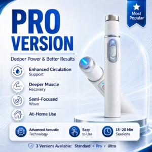 Ultrasonic Shock Wave Therapy Massager