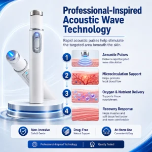 Ultrasonic Shock Wave Therapy Massager