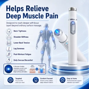 Ultrasonic Shock Wave Therapy Massager