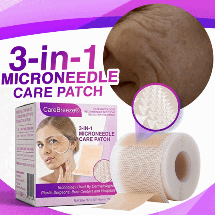 CareBreeze® 3-in-1 Microneedle Anti-Aging Patch