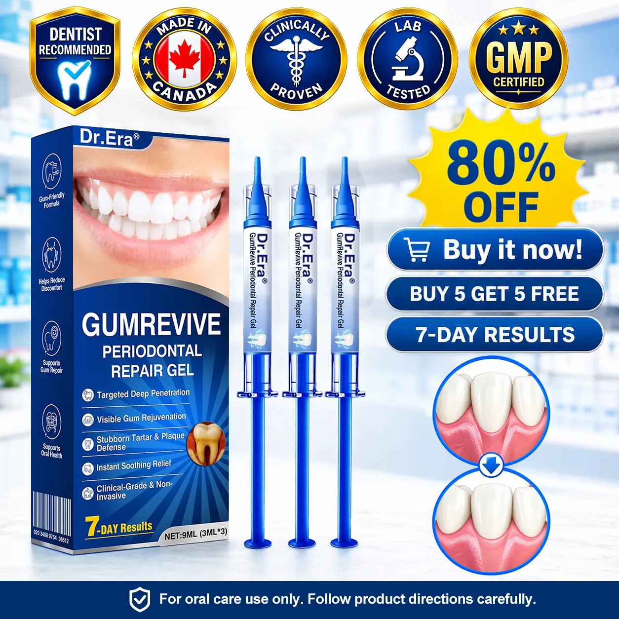 Dr.Era® GumRevive Periodontal Repair Gel
