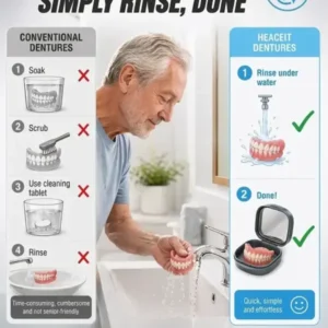 Heaceit Adaptable Individually Fitted Functional Complete Denture