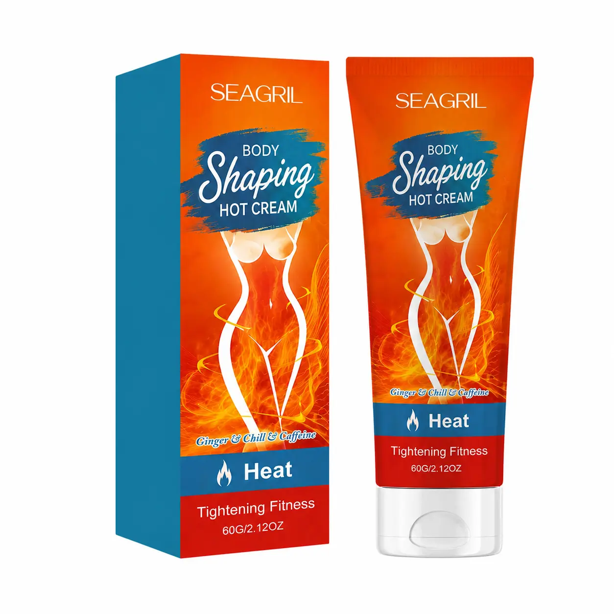 SEAGRIL Body Shaping Hot Cream – Thermo-Active Firming Gel | SEAGRIL