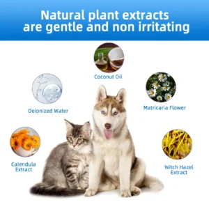 SEAGRIL® Gentle Pet Ear Wash | Odor-Free Cleaning for Dogs & Cats