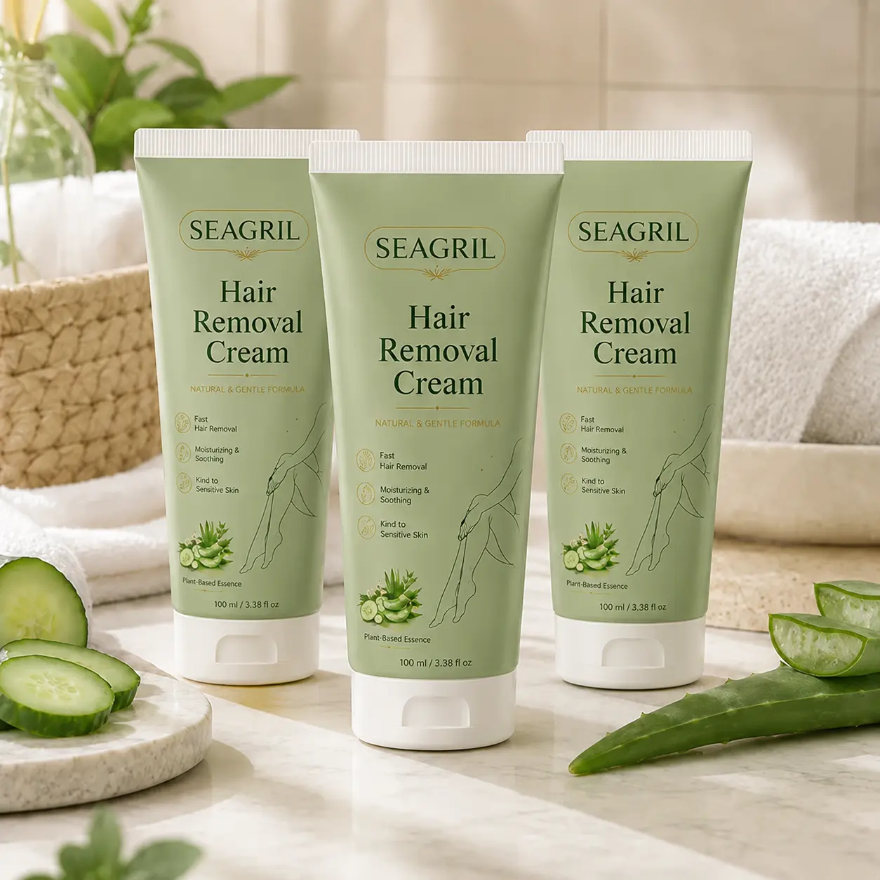 SEAGRIL® Natural Gentle Hair Removal Cream
