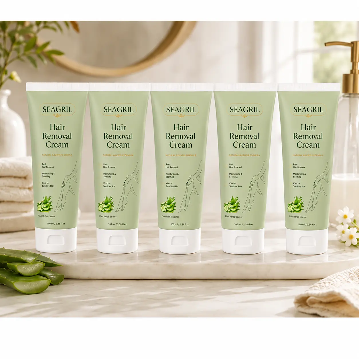 SEAGRIL® Natural Gentle Hair Removal Cream