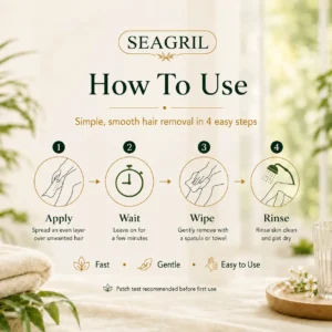 SEAGRIL® Natural Gentle Hair Removal Cream