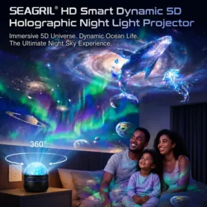 SEAGRIL®360° Smart Holographic Starry Sky Projector
