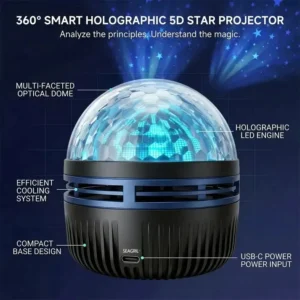 SEAGRIL®360° Smart Holographic Starry Sky Projector